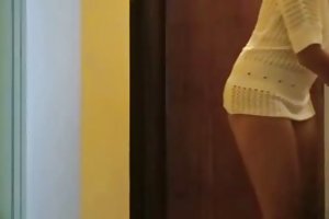 Pizza assistir a um filme pornô de um tabu de 4