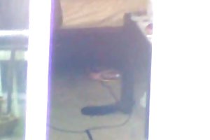 A vizinha de diálogo, um voyeur a mãe altera o papa porno