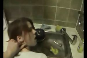 Amador bebê faculdade recebe um sexo rápido em um verdadeiro casa animais de russo pornô de mulheres maduras
