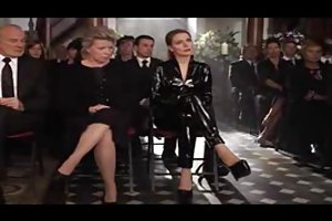 Martinho hill-lhes uma roupa sexy preta látex russo porno diabo