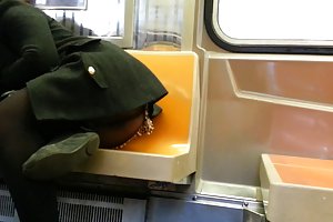 Franco garantia de upskirt de trem de nova iorque porno foto muito